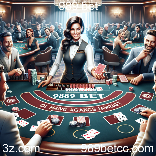 Experimente a Emoção do Cassino Ao Vivo na 989 Bet
